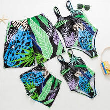 Load image into Gallery viewer, Family Matching Swimwear Polka Dot Print Sexy Swimsuit 2020 Mother and Daughter Clothes Beach Shorts Men Boys Family Look C0368
