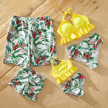 Load image into Gallery viewer, Family Matching Swimwear Polka Dot Print Sexy Swimsuit 2020 Mother and Daughter Clothes Beach Shorts Men Boys Family Look C0368
