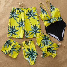 Load image into Gallery viewer, Family Matching Swimwear Polka Dot Print Sexy Swimsuit 2020 Mother and Daughter Clothes Beach Shorts Men Boys Family Look C0368
