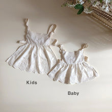 Load image into Gallery viewer, MILANCEL family look  big sister and little sister clothes mommy and me clothes floral dress family match clothes
